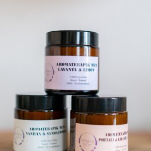 3’lü Aromaterapi Soya Mumu